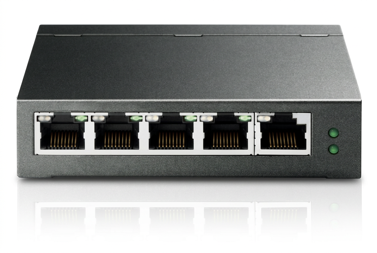 Enterprise-Grade PoE+ Network Switch